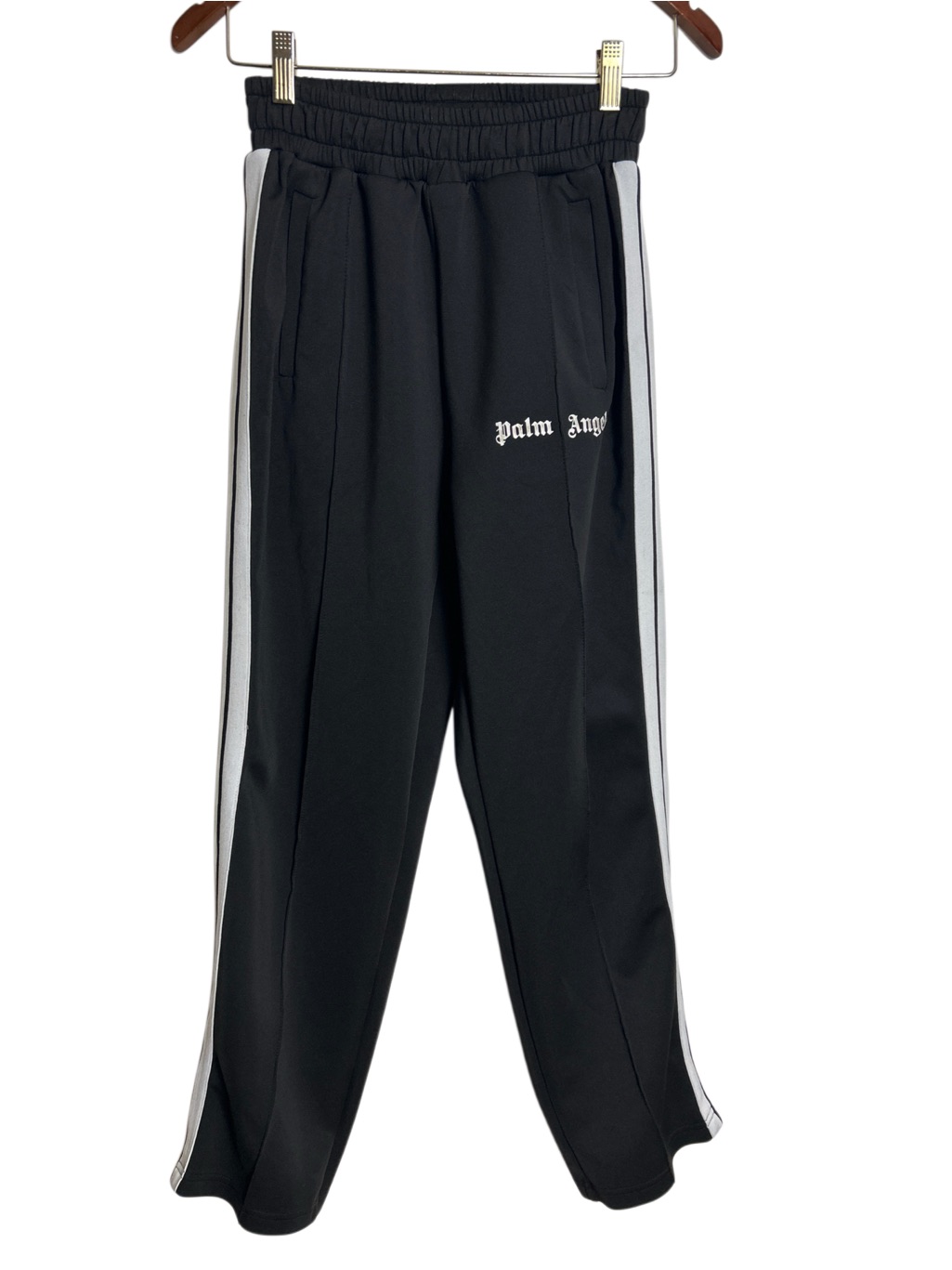 Palm Angels Classic Track Pants Black/White Size M